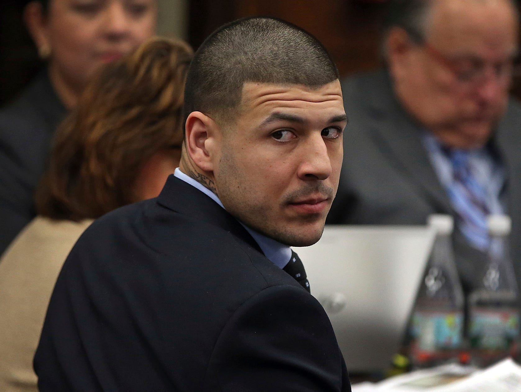 Former Patriots TE Aaron Hernandez has been incarcerated since 2013.