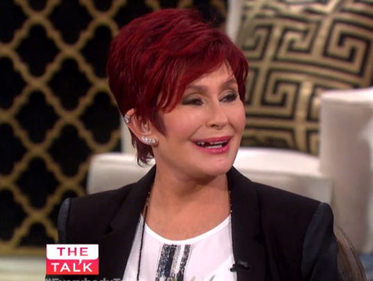 Sharon Osbourne Loses A Tooth On The Air 