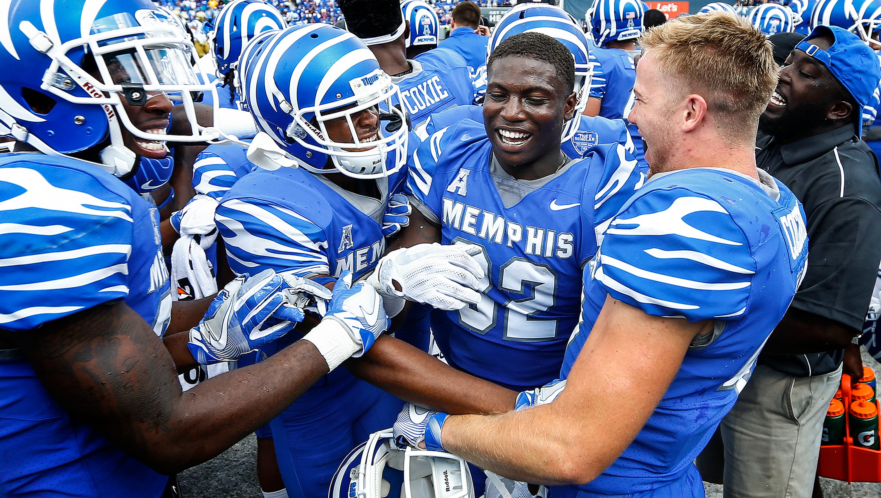 Memphis football 10 biggest home games in Tigers history
