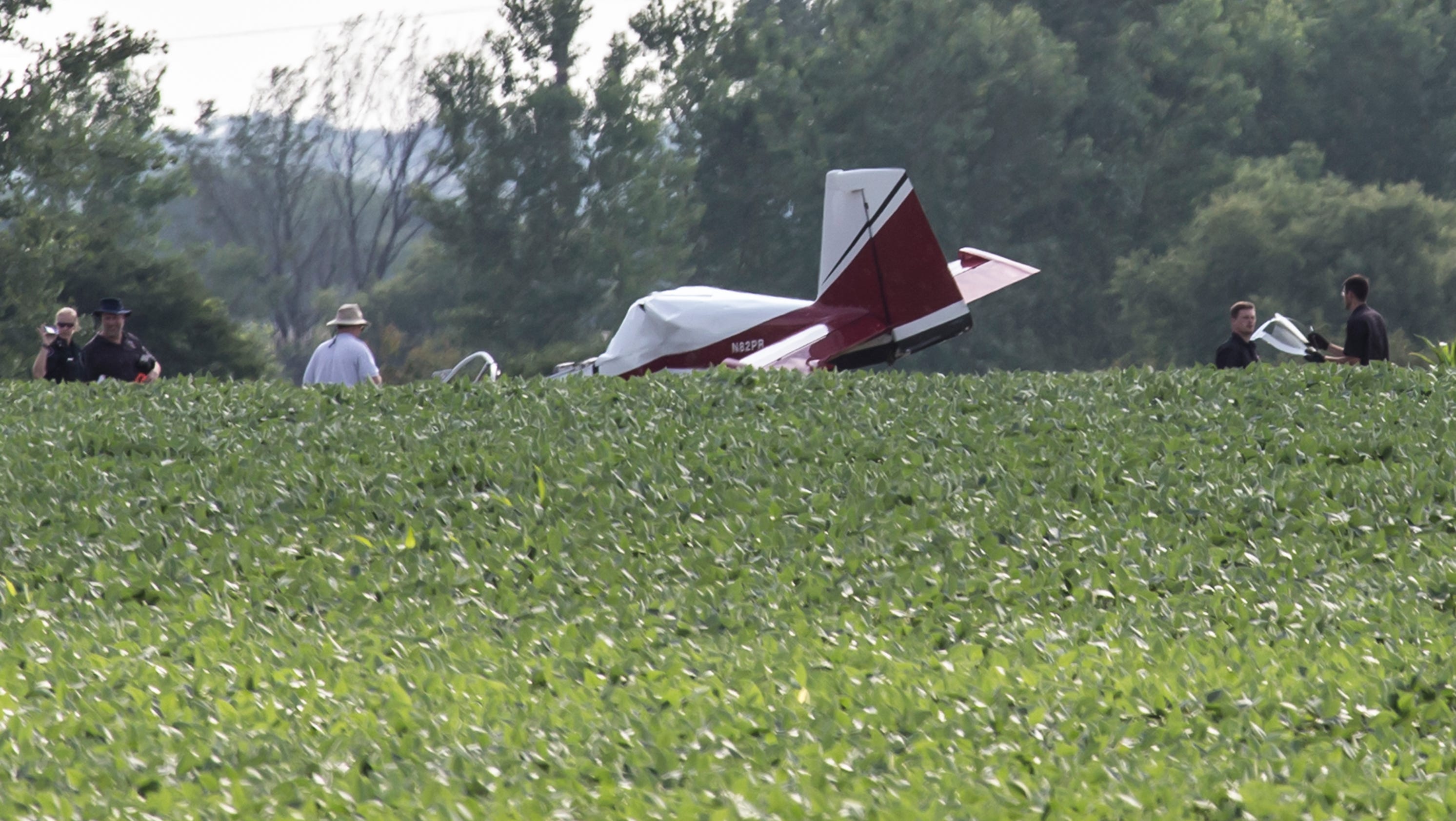 Plane crashes landing at campground airstrip north of Oshkosh