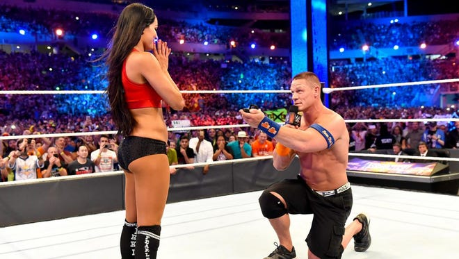 Wrestlemania 33 A First John Cena S Marriage Proposal To