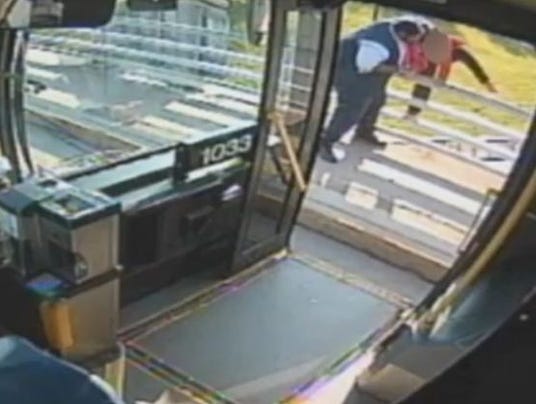 Bus Driver Saves Woman From Jumping Off Bridge