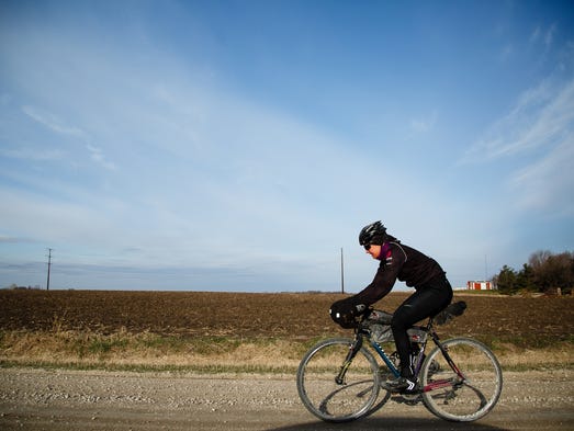 Sarah Cooper, Iowa's Wonder Woman on a bicycle