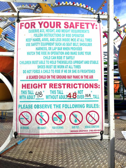 How to stay safe on amusement rides