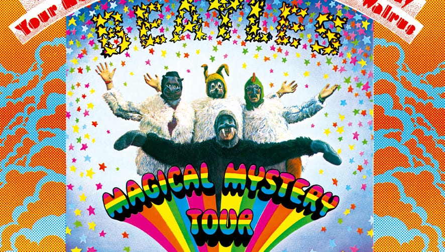 magical mystery tour movie poster