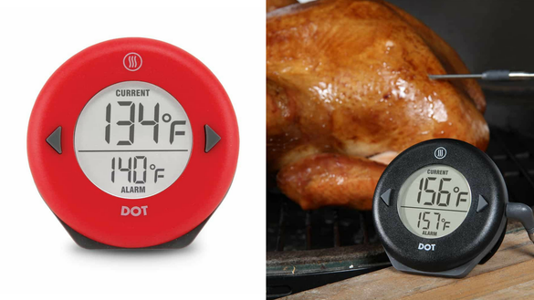 This meat thermometer is perfect for the grill—and