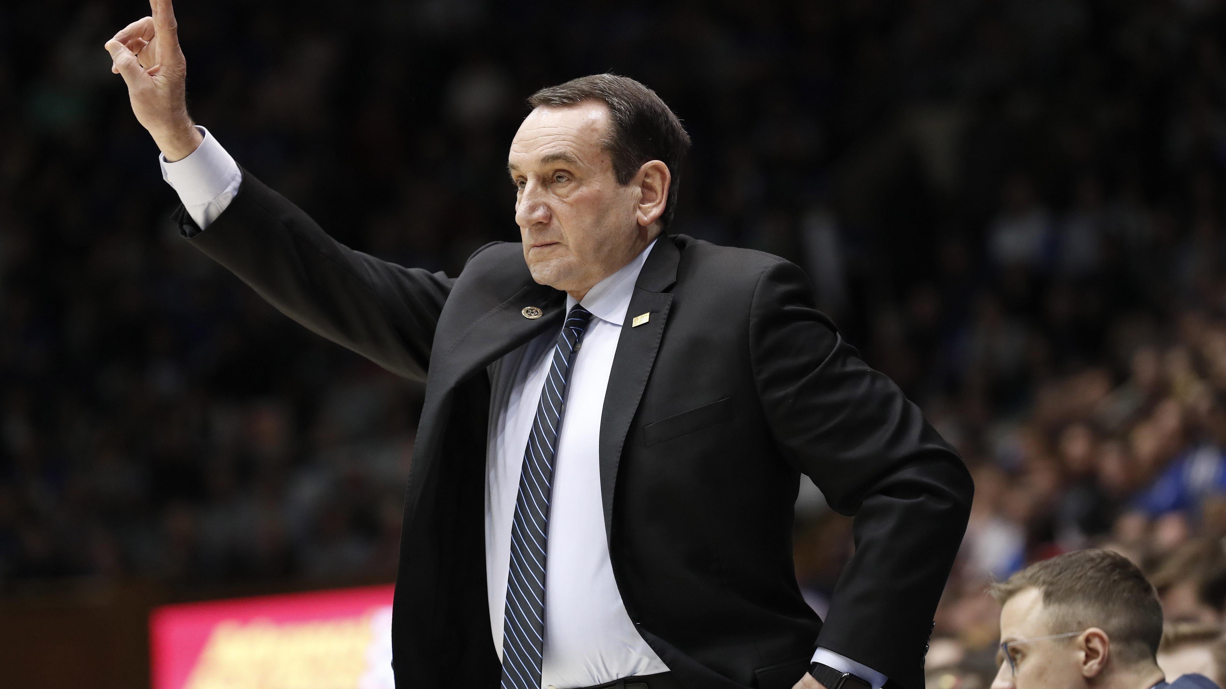 Duke's Coach K remains in quarantine, will miss game against Boston College  after family member tests positive for COVID-19