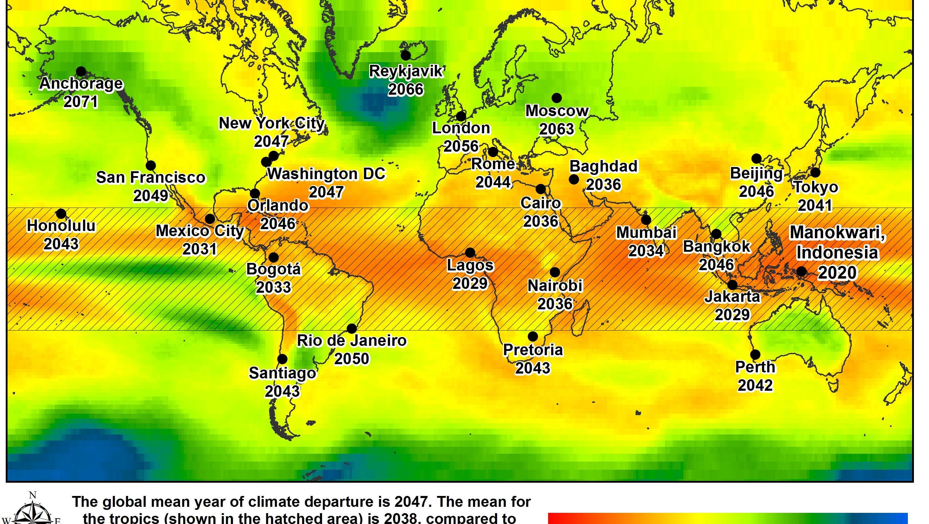 U.S. Will See Unprecedented Heat Waves By Midcentury