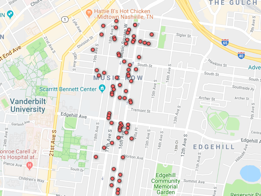 Nashville Adopts Controversial Music Row Development Plan   636680463045794636 Musicrowmap.PNG