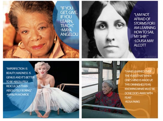 22 life  quotes  from famous  American women 