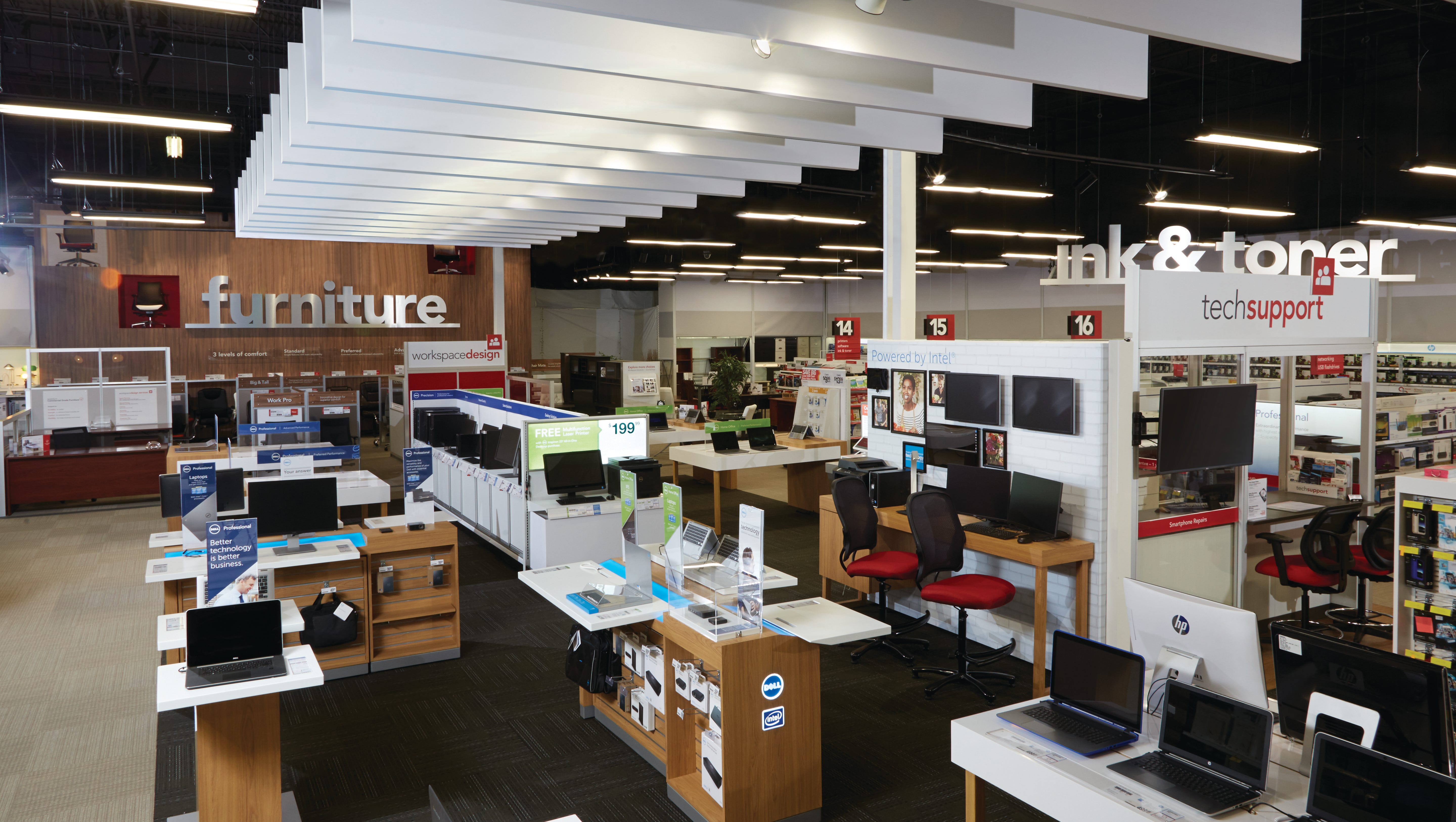 Office Depot remodels for 'store of the future'