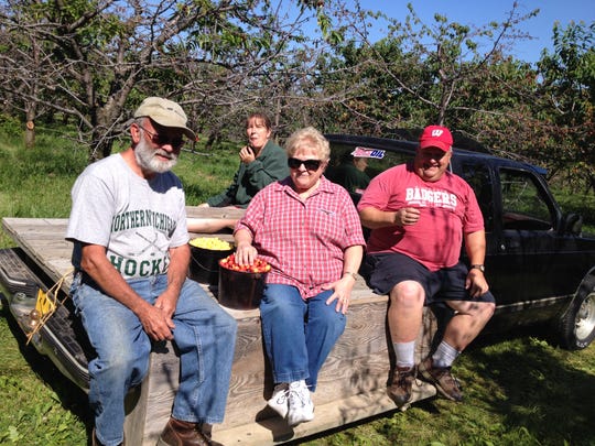 Cherry Picking Begins In Door County