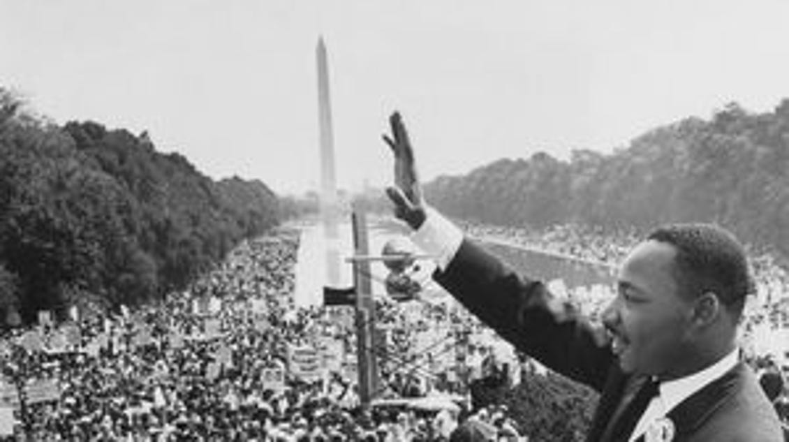 when did mlk give his speech i have a dream