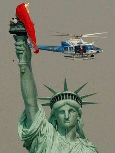 Statue of Liberty through the years