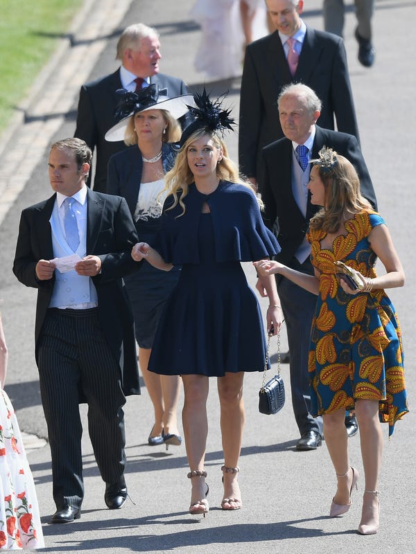Prince Harry's exes Chelsy Davy, Cressida Bonas attend his wedding