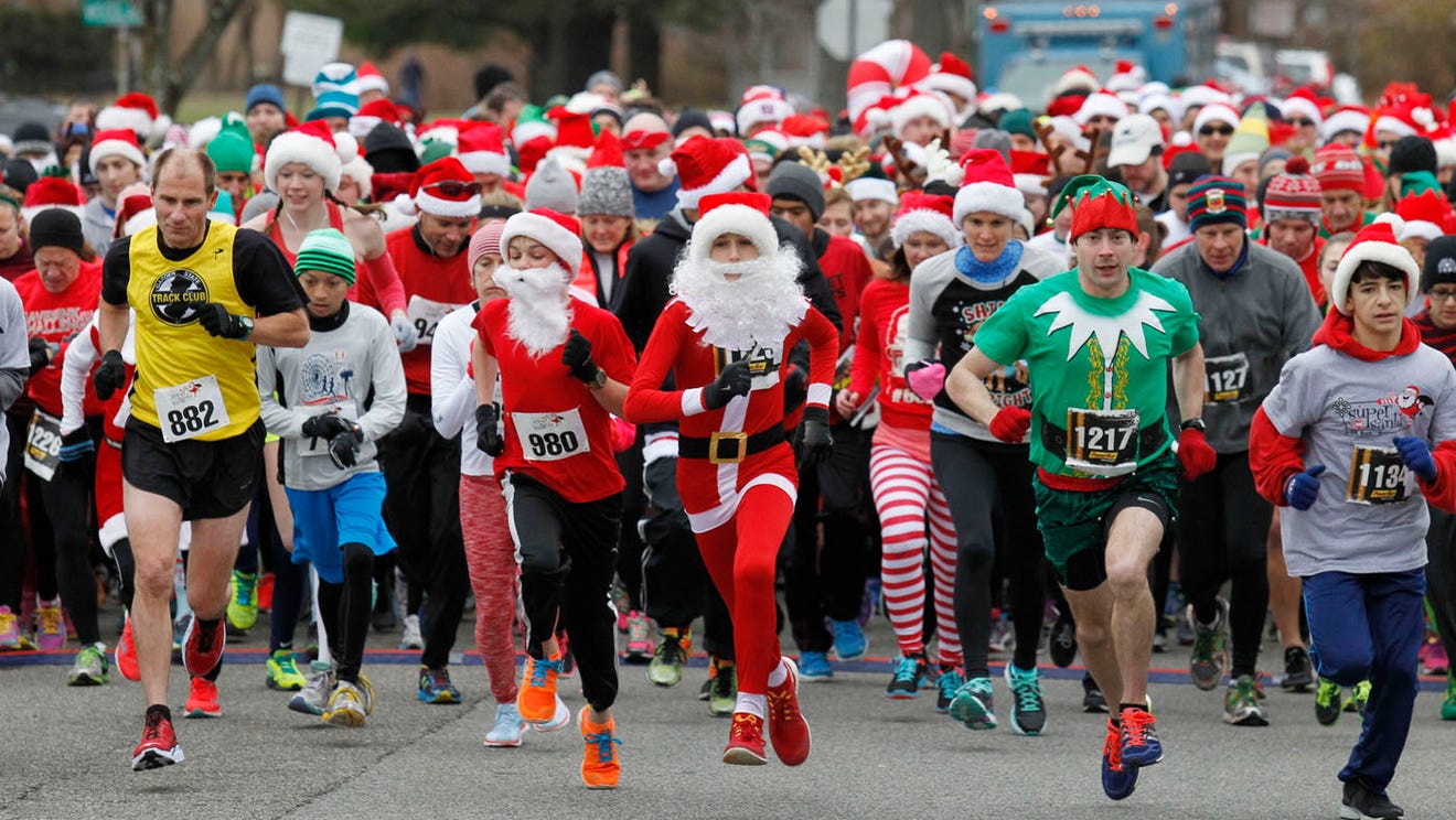 Super Santa 5K run brings out costumes in Morristown