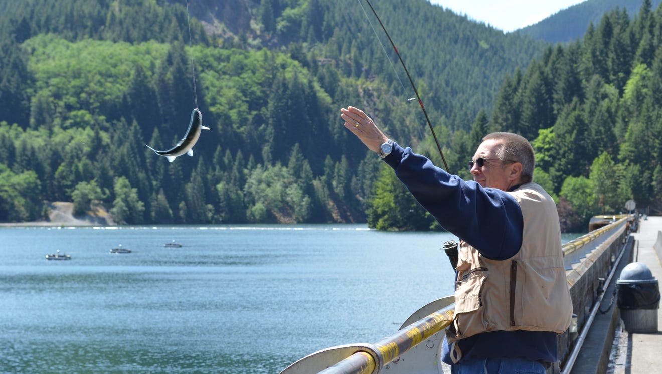 Spring chinook, free fishing and 18,000 trout stocked in Detroit Lake