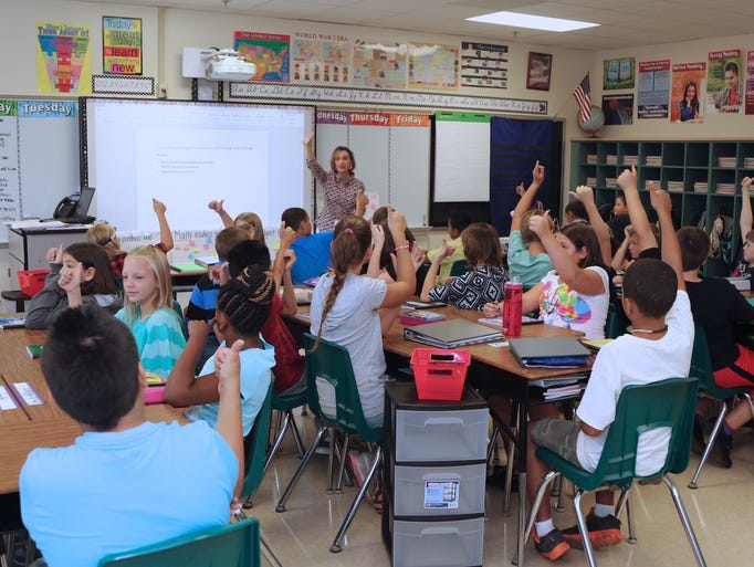 First Day of School at East End Elementary