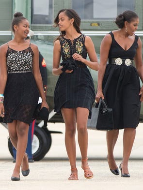 The Obama girls grow up