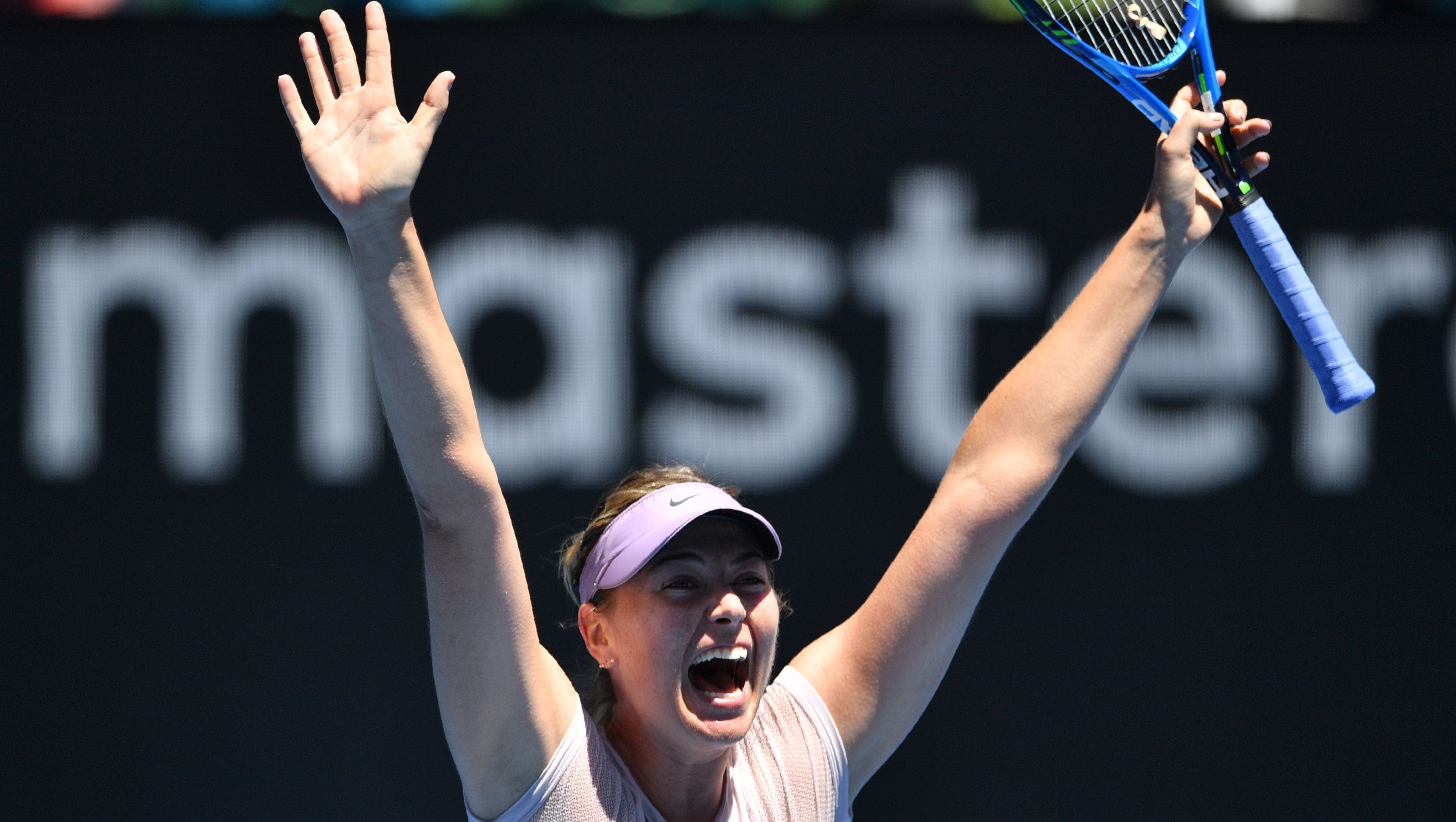 trug atomar Indsprøjtning Australian Open: Maria Sharapova finds her groove
