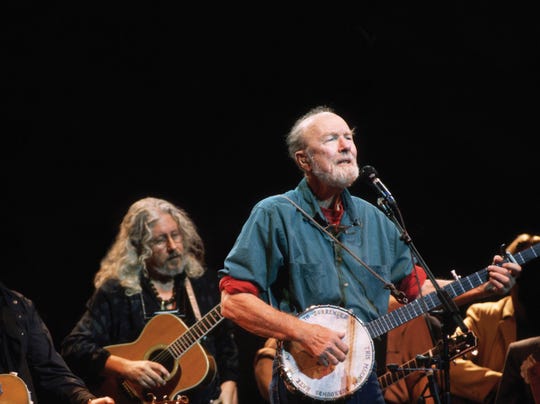 Pete Seeger taught America to sing, and think