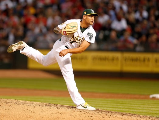 Apr 21: Sean Manaea, Athletics, 10 vs. Red Sox