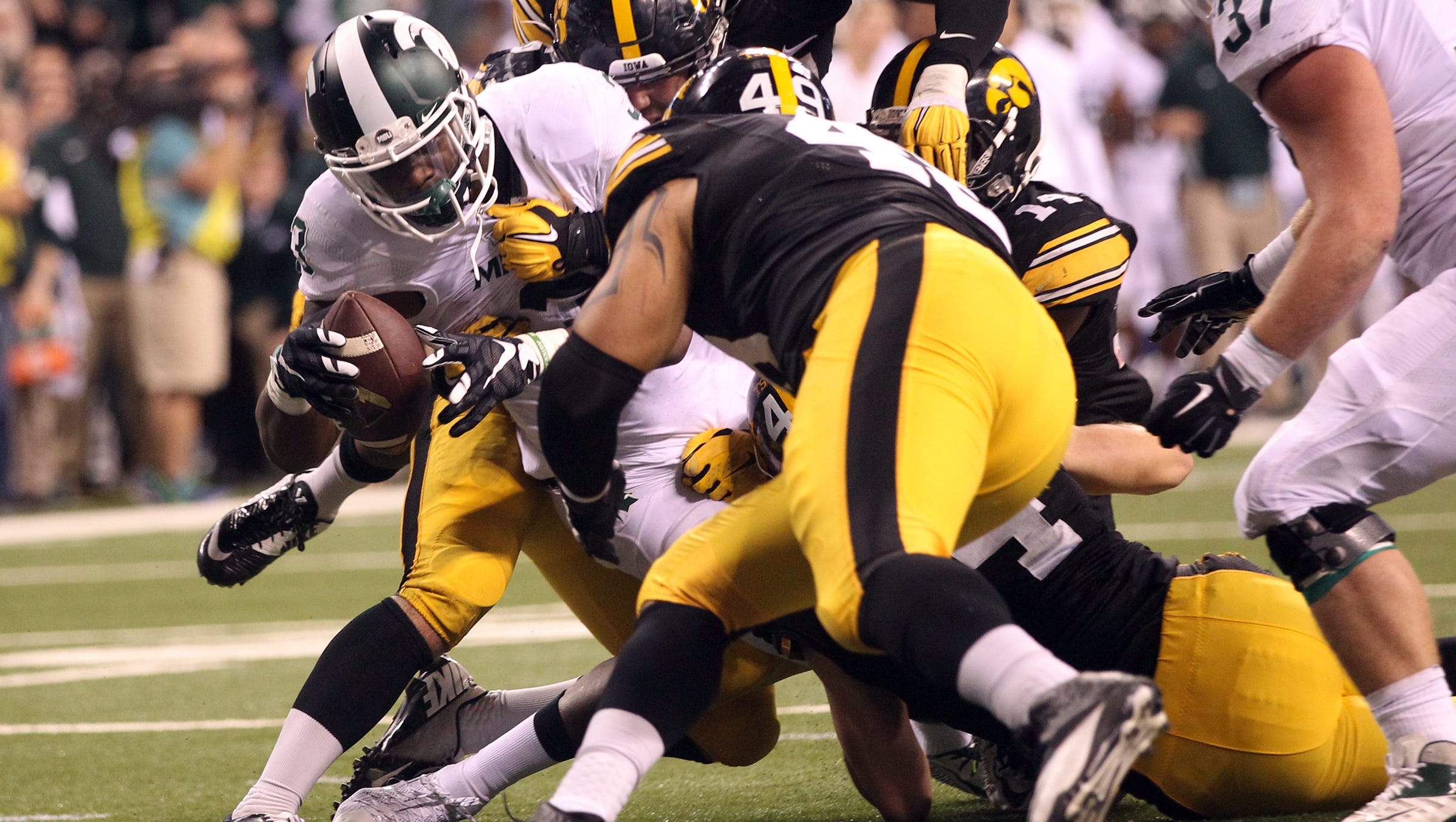 Photos: Iowa Vs. Michigan State Big Ten Championship Football