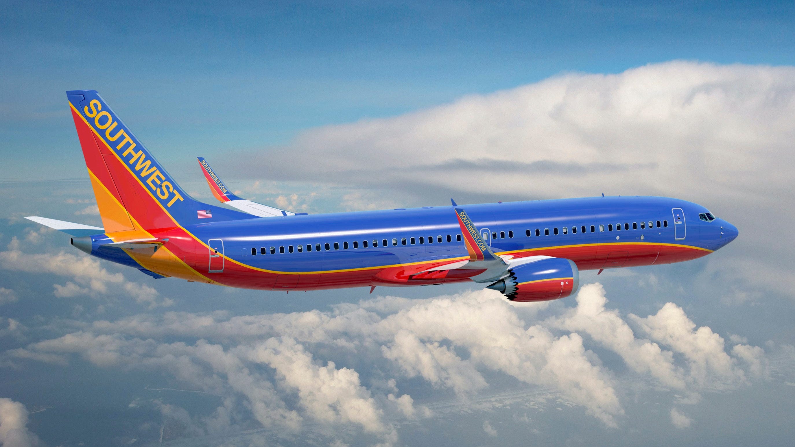 southwest airlines dream map
