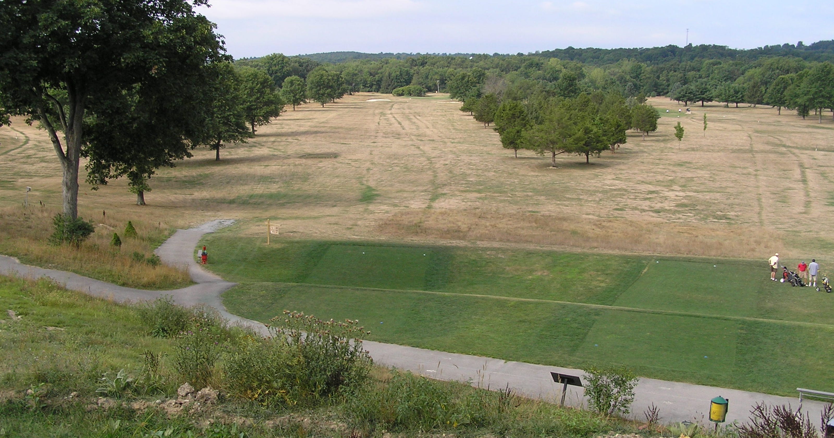 James Baird golf course grass is greener