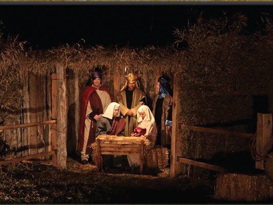 Drive Thru Nativity in seven scenes