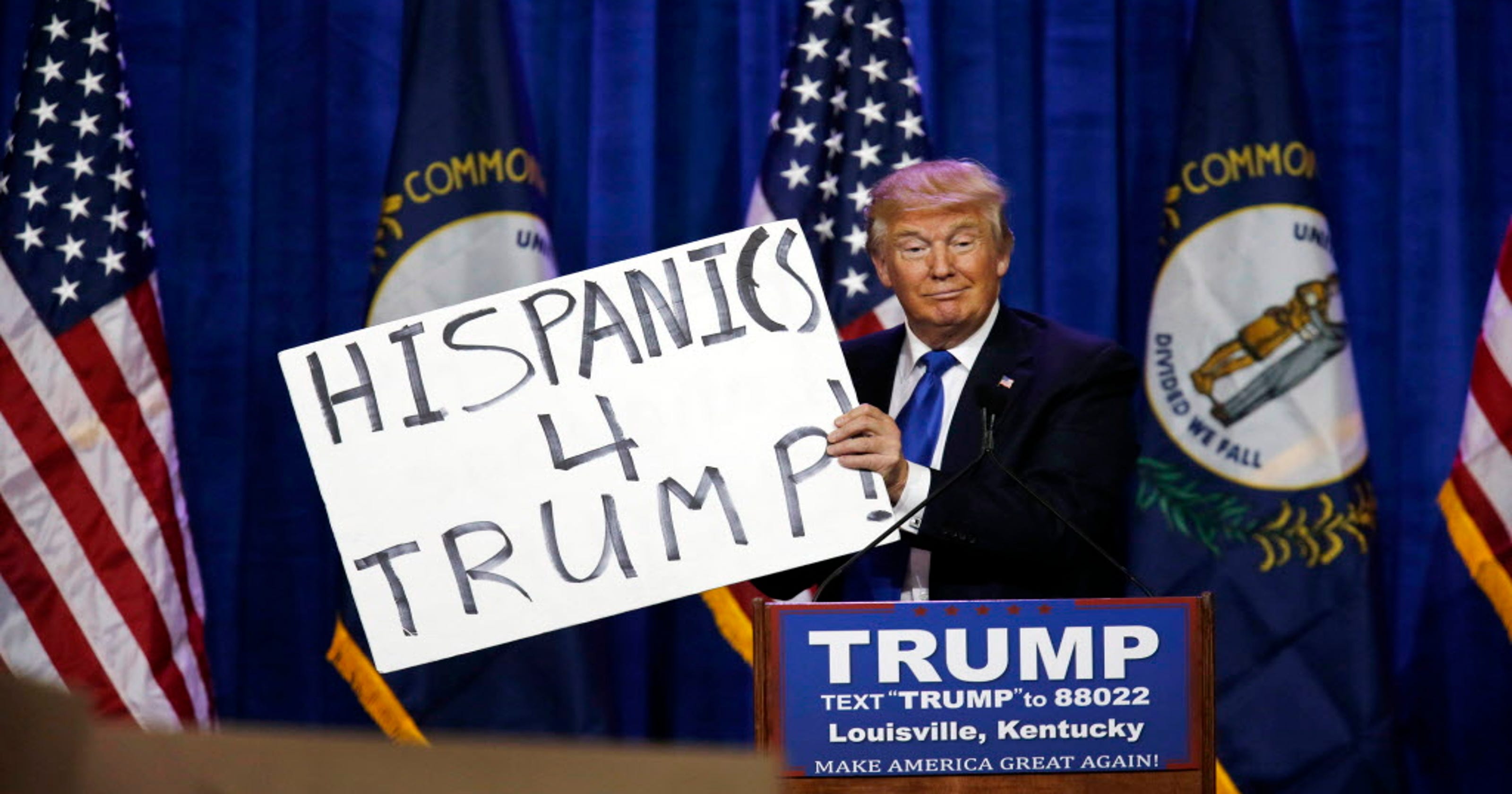 Conservative Hispanics Wait For A Sign To Support Trump