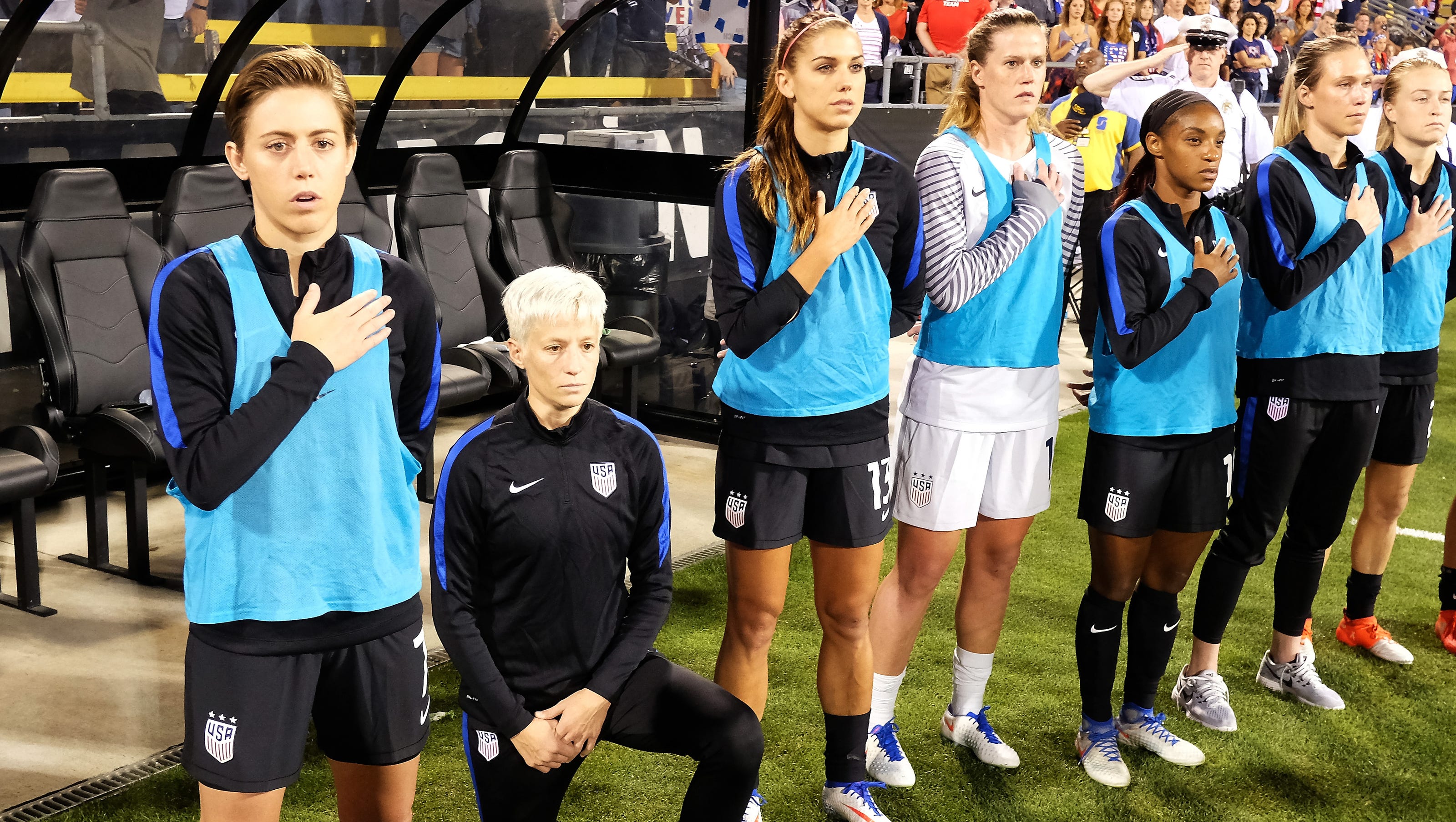 Megan Rapinoe On Why She Kneels During National Anthem