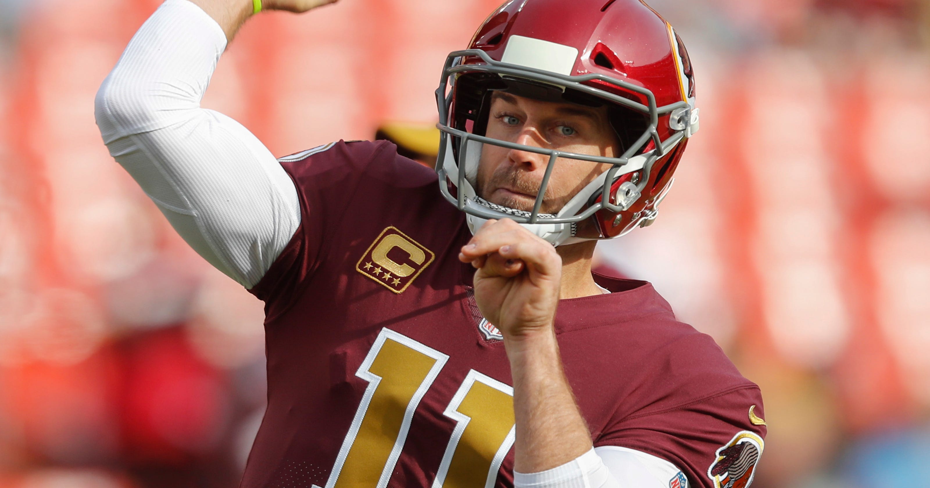 Redskins QB Alex Smith on playing again 'That's the plan'