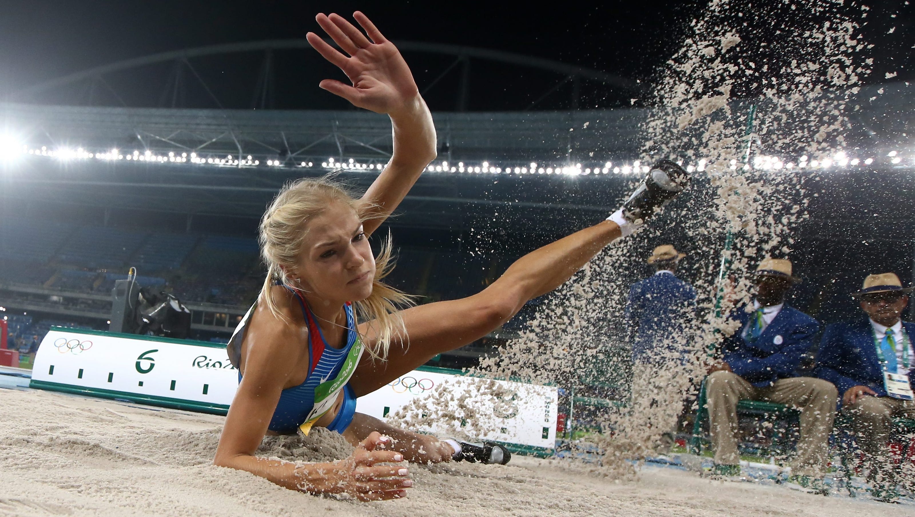 Russias Lone Track Athlete In Rio Darya Klishina Advances Happy To Be