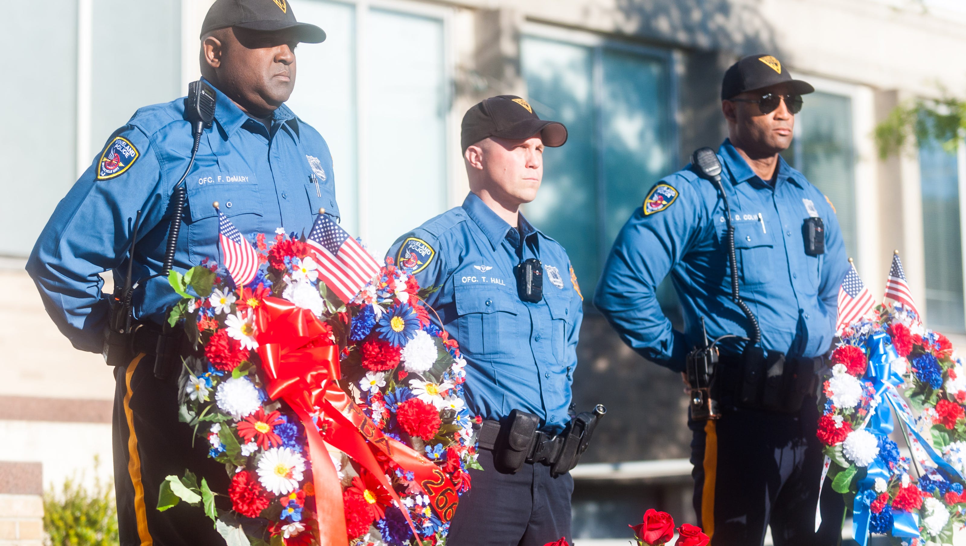 Watch Vineland Police Pay Tribute To Fallen Officers