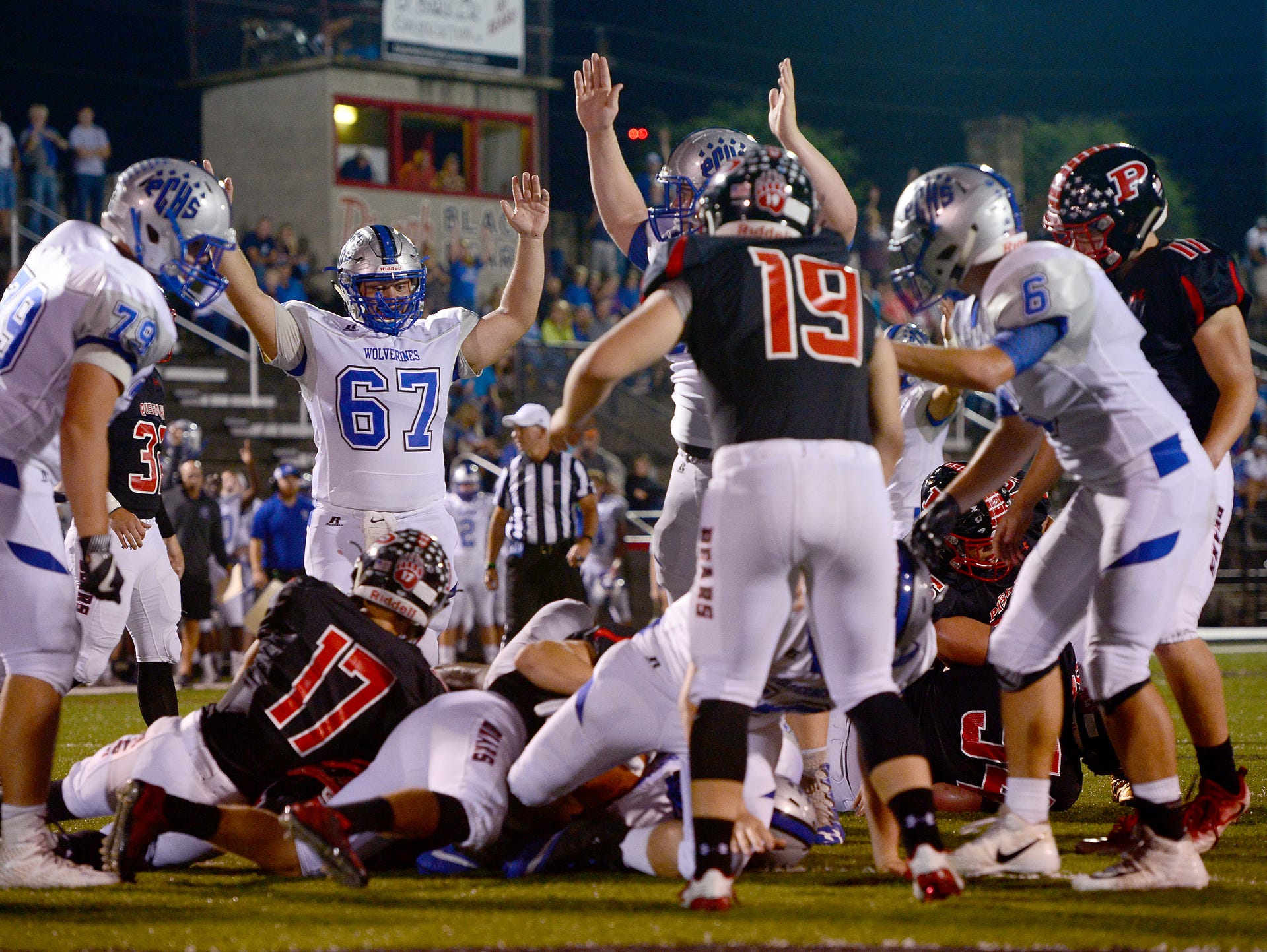 High school football photos Pisgah vs. Polk County