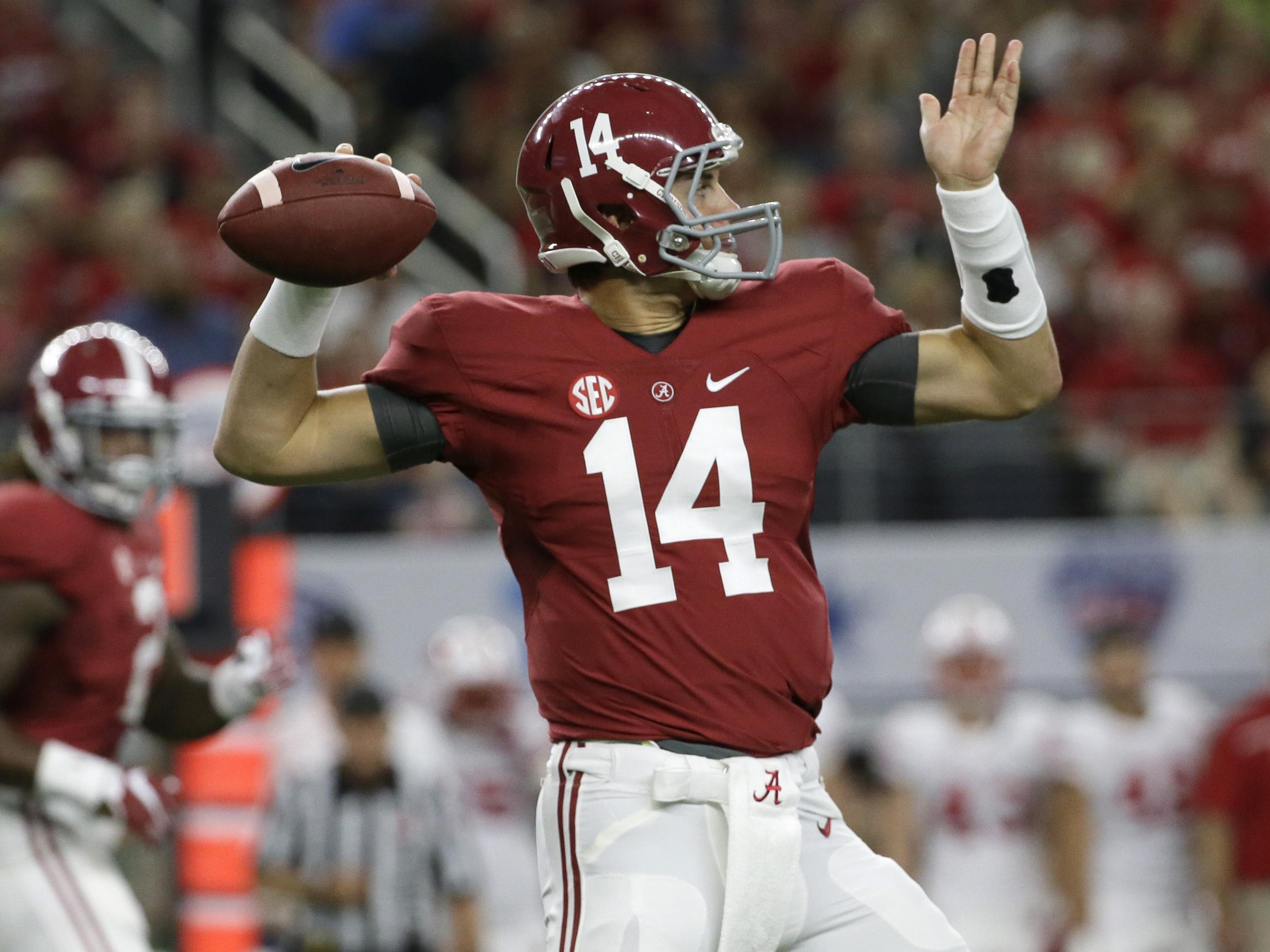 Alabama notebook: Coker gets nod at QB for Tide | USA TODAY Sports