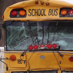 vic ryckaert crash lawrence north school injuries minor buses
