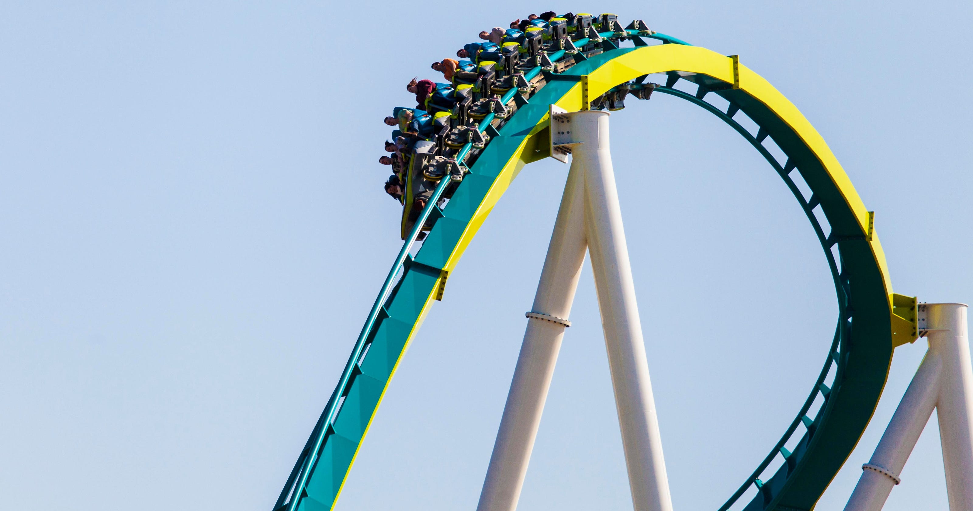 Listed The best states for roller coasters