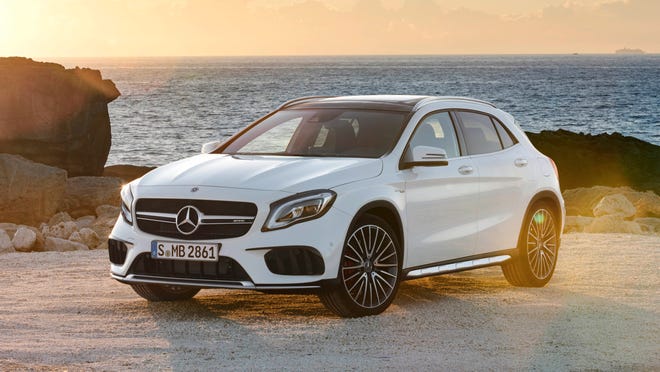 laden climax Ik heb een Engelse les Mercedes-Benz gets aggressive in redo of GLA small SUV