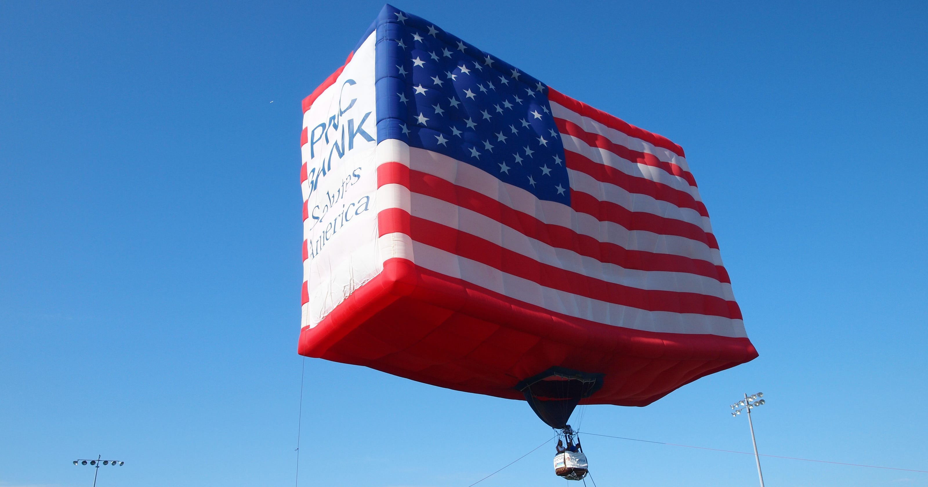 Worlds Largest American Flag Honors Us