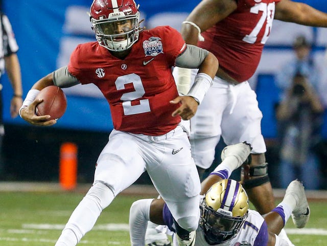 Heisman Watch Oklahomas Jalen Hurts Alabamas Tua