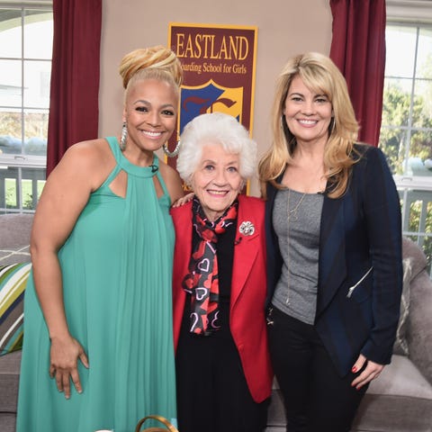 Actress Charlotte Rae, seen here in 2012 with her...