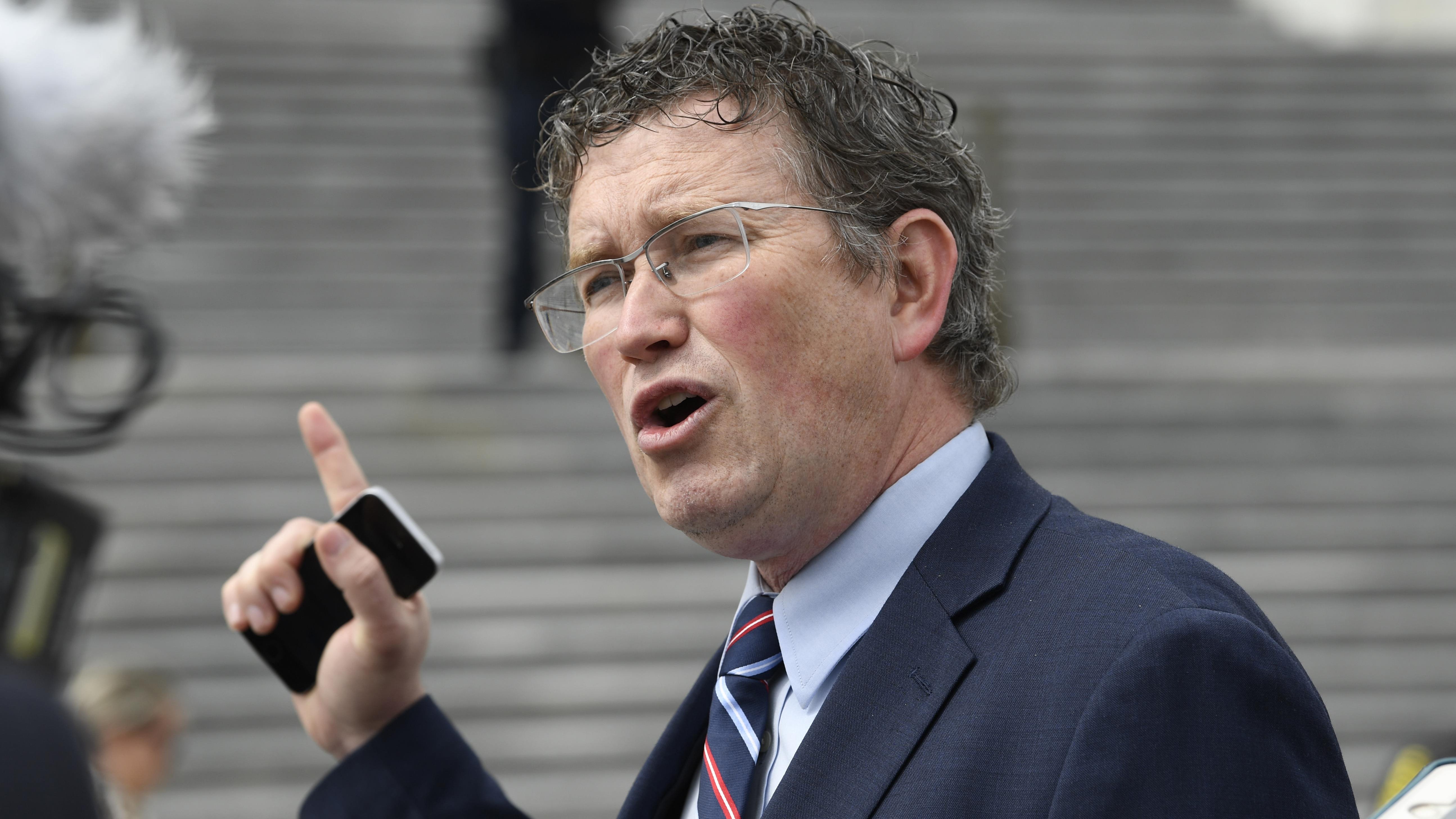 Rep Thomas Massie Says Trump Is Responsible For Riot In Washington DC   Ghows PA 200909755 D2f93652 