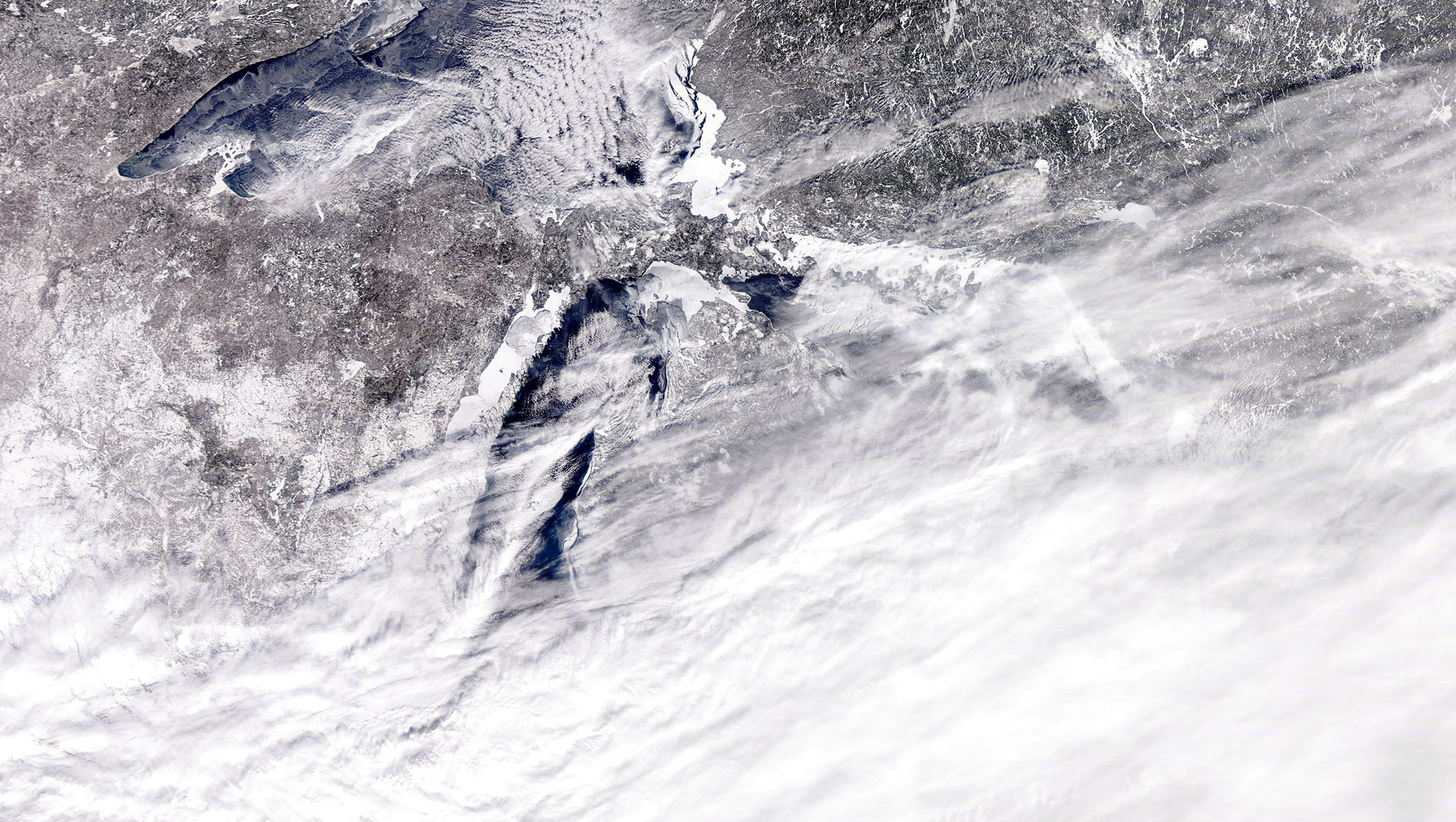 Where's Michigan? Massive snowstorm looks crazy from outer space 