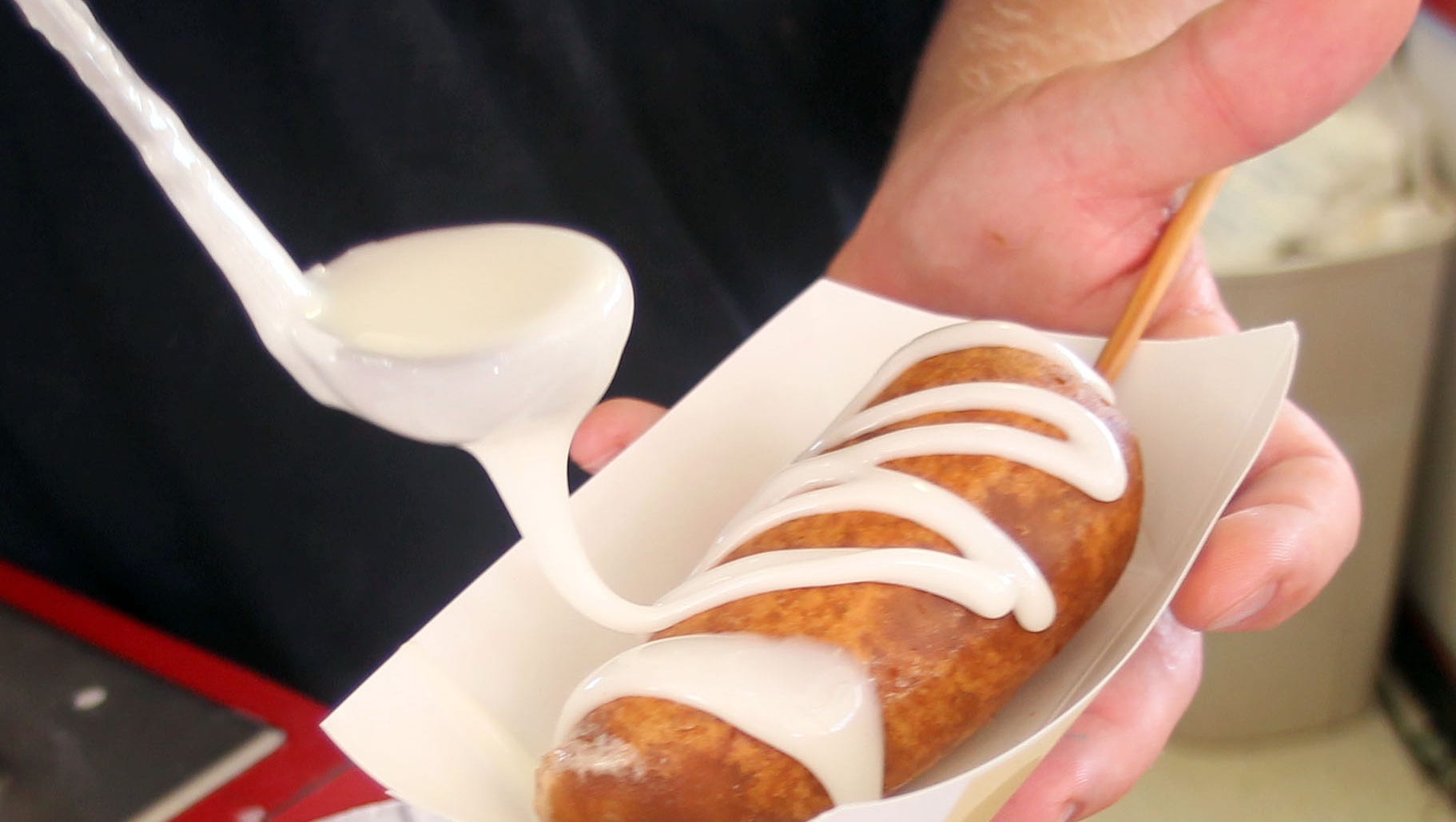 deep fried butter on a stick