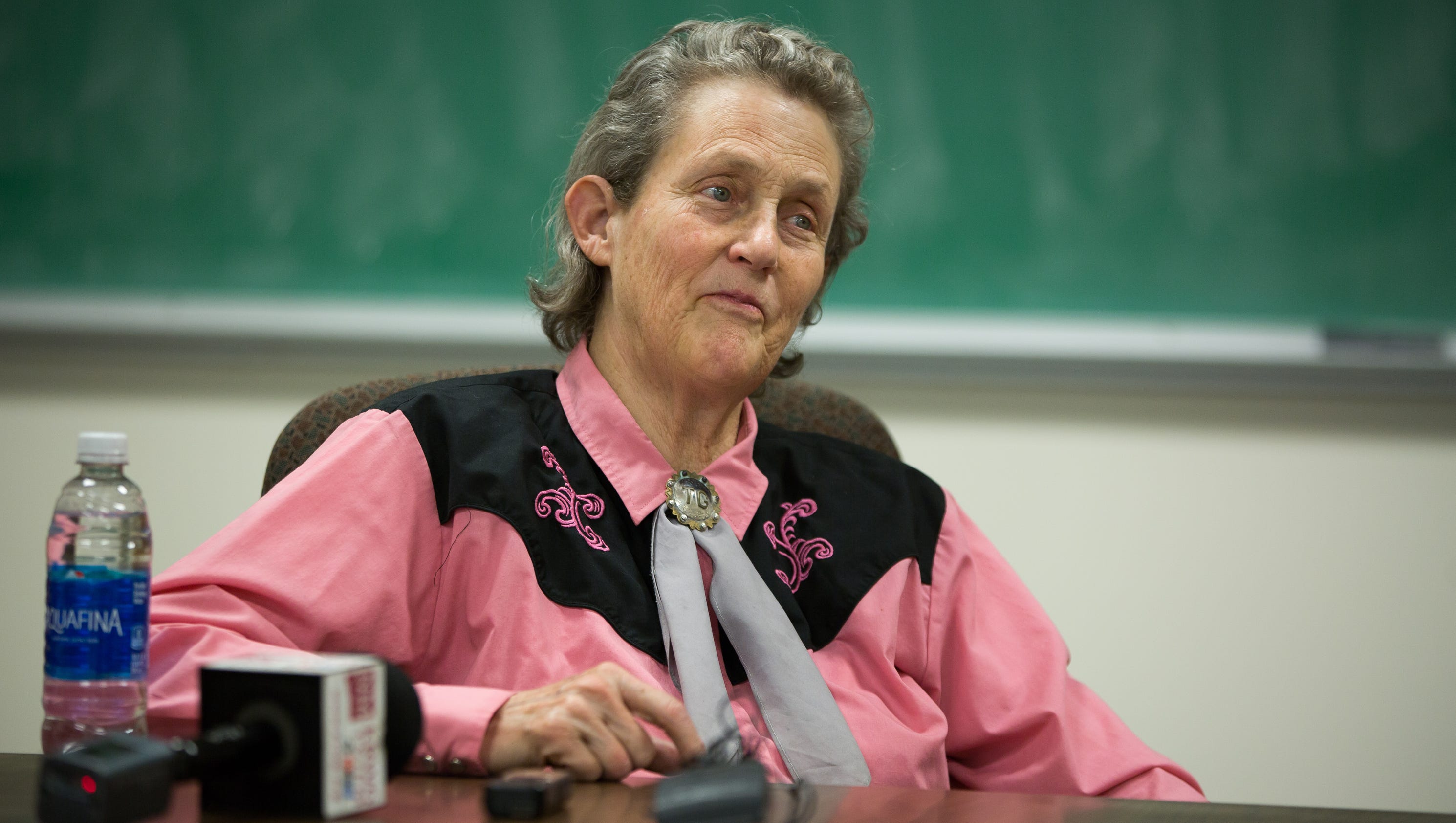 Temple Grandin talks autism, education and animal science