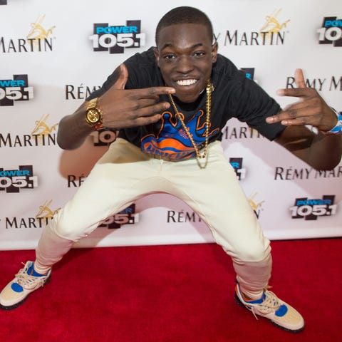 Bobby Shmurda arrives at Power 105.1's Powerhouse 