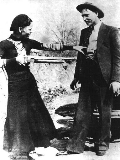 31 photos: Bonnie and Clyde gang's 1933 shootout near Dexter