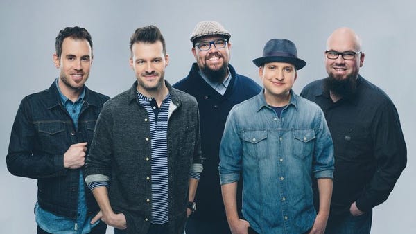 Christian band Big Daddy Weave — from left, Brian 